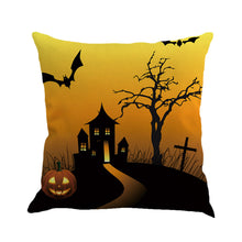 Load image into Gallery viewer, Happy Halloween Pillow Cases Linen Sofa Cushion Cover Home Decor