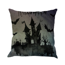 Load image into Gallery viewer, Happy Halloween Pillow Cases Linen Sofa Cushion Cover Home Decor