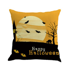 Load image into Gallery viewer, Happy Halloween Pillow Cases Linen Sofa Cushion Cover Home Decor