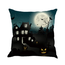 Load image into Gallery viewer, Happy Halloween Pillow Cases Linen Sofa Cushion Cover Home Decor