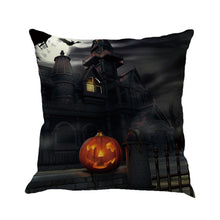 Load image into Gallery viewer, Happy Halloween Pillow Cases Linen Sofa Cushion Cover Home Decor