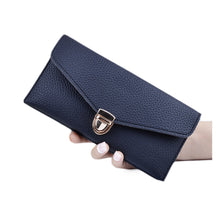 Load image into Gallery viewer, Women 's Long Section of Solid Color Fashion Wallet Female Hand Bags