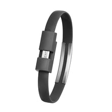 Load image into Gallery viewer, Wristband Micro USB Cable Charger Charging Data Sync For Android Cell Phone