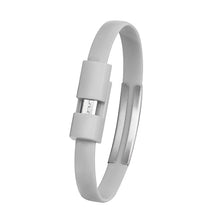 Load image into Gallery viewer, Wristband Micro USB Cable Charger Charging Data Sync For Android Cell Phone
