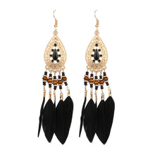 Load image into Gallery viewer, New 1 Pair Elegant Women Crystal Rhinestone Ear Stud Fashion Earrings Chain