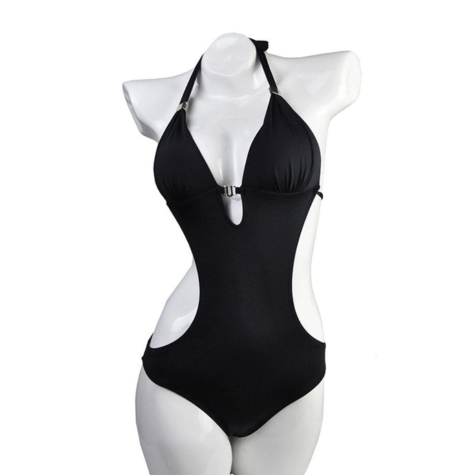 Women One Piece Bikini Swimsuit Sexy Padded Backless Swimwear Beachwear Bathing Suit