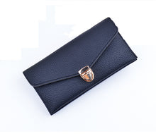 Load image into Gallery viewer, Women 's Long Section of Solid Color Fashion Wallet Female Hand Bags