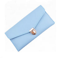 Load image into Gallery viewer, Women 's Long Section of Solid Color Fashion Wallet Female Hand Bags