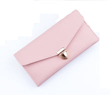 Load image into Gallery viewer, Women 's Long Section of Solid Color Fashion Wallet Female Hand Bags