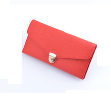 Load image into Gallery viewer, Women 's Long Section of Solid Color Fashion Wallet Female Hand Bags