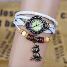 Load image into Gallery viewer, Owl Vintage Wrap Watch